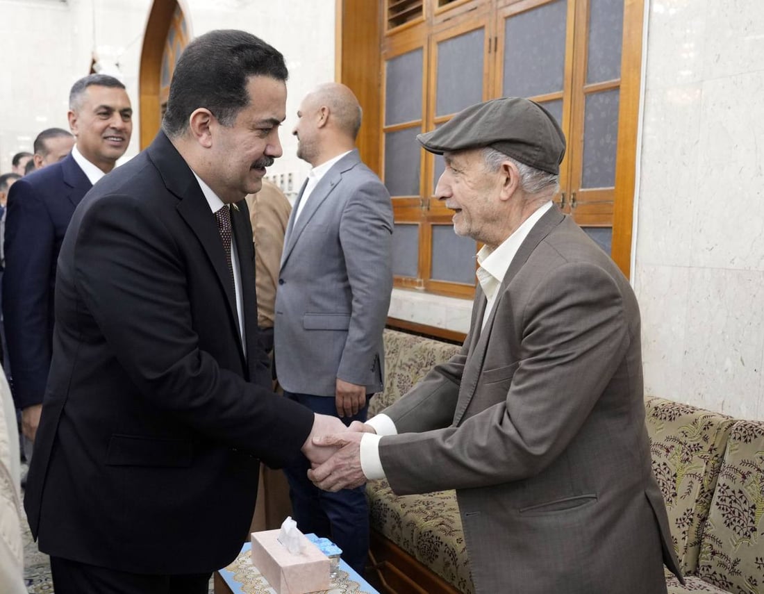 البصرة: السوداني في ديوان زعيم الشيخية وكل الوجهاء حضروا (صور)