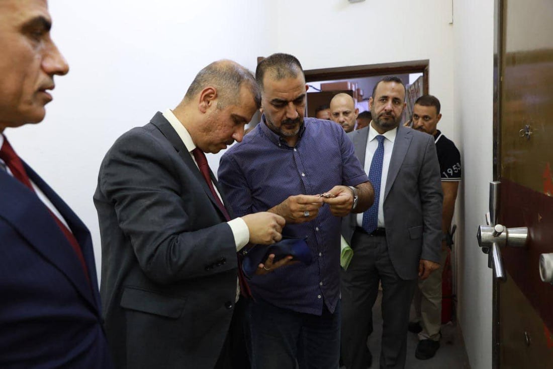 صور لإتلاف 200 كغم من المخدرات في دائرة الطب العدلي بالعاصمة بغداد