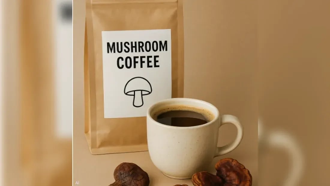 قاوەی قارچک هێوەركەرەوەیە و هەوكردن كەمدەكاتەوە