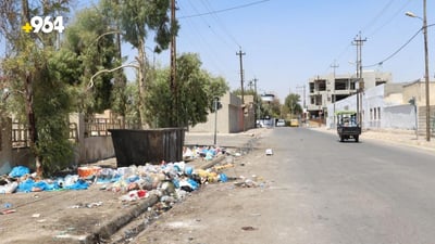 صور من كركوك: المدارس الحديثة لم تعد كذلك.. الأهالي حاصروها بحرائق النفايات