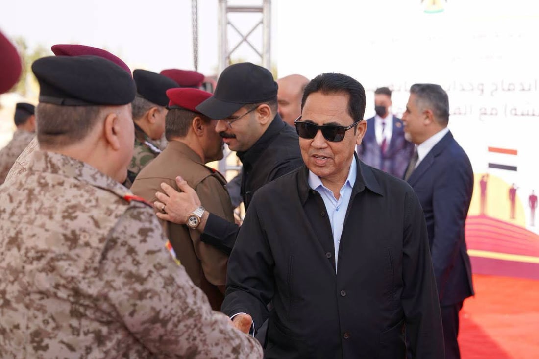 جبل سنجار بيد الجيش العراقي.. صور من مراسم دمج “اليبشة” بالأجهزة الأمنية