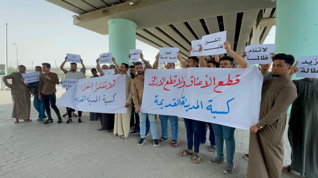 صور: شارع الصادق بحلة جديدة.. الباعة غاضبون وبلدية النجف تعد بمكان بديل