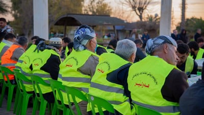 ده‌عوه‌تكران و سه‌به‌ته‌ی خۆراک و هاوكارییان پێدرا