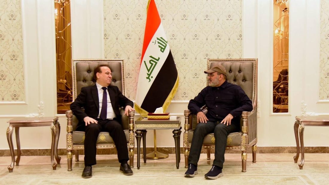 سفير لبنان يزور كتائب سيد الشهداء