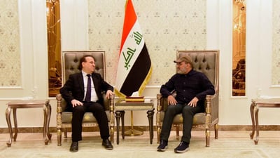 سفير لبنان يزور كتائب سيد الشهداء