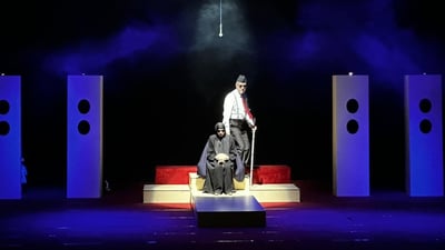 القصة الكاملة لكرار الغالبي بعد المفخخة: كفيف من كربلاء أبهر عزيز خيون وآسيا كمال