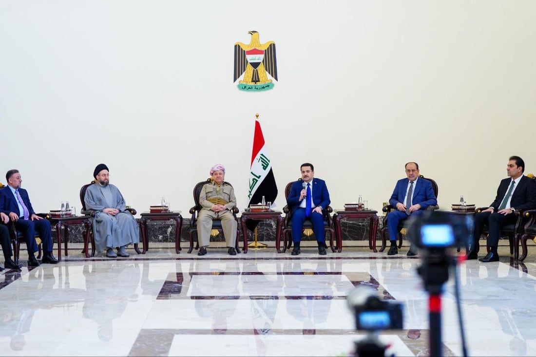 KDP leader Masoud Barzani visits Baghdad
