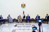 KDP leader Masoud Barzani visits Baghdad