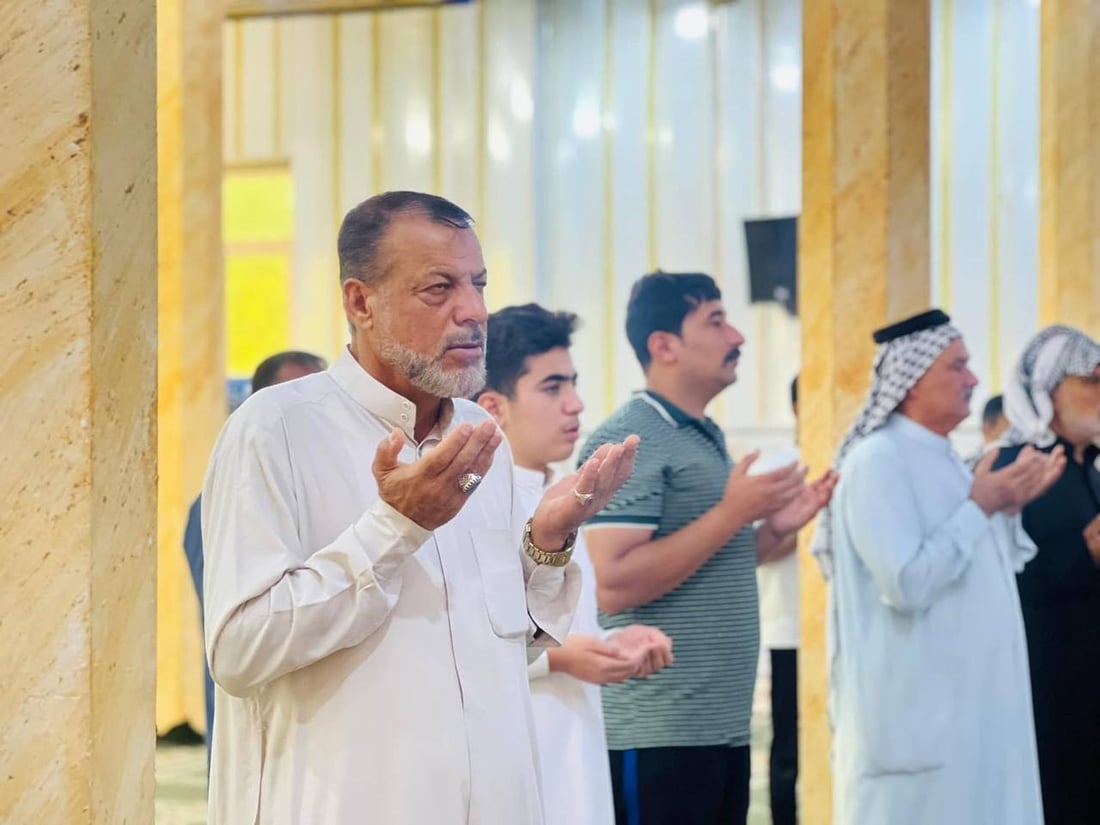 صور من صلاة العيد الموحدة في مسجدي الأبلّة والرسول الأعظم وسط وشمال البصرة