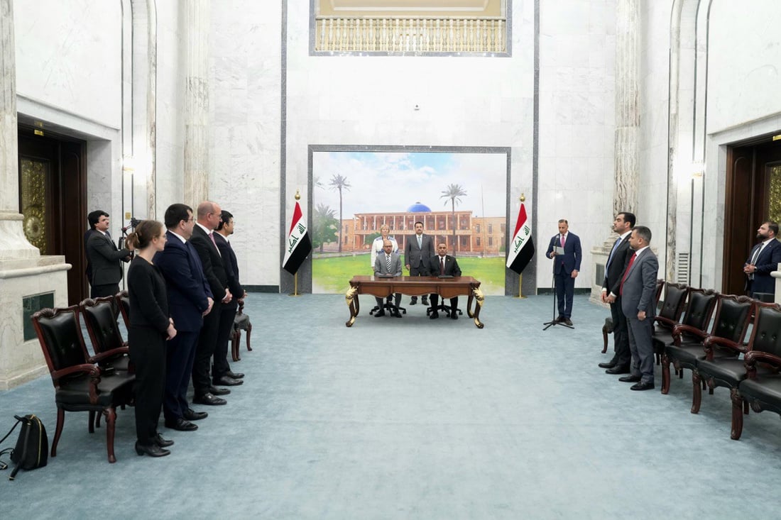 العراق يوقع مع “سيمنز” الألمانية.. السوداني يرعى المراسم (صور)