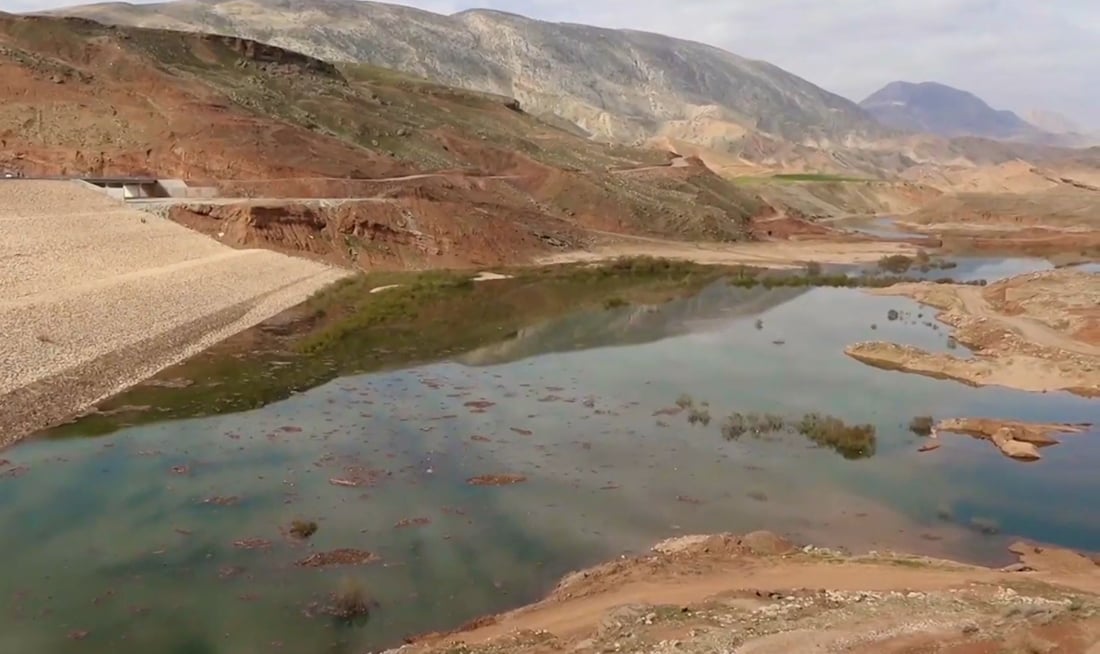 بەنداوی دێوانە به‌ده‌ست ئاوەڕۆی دەربەندیخان گرفتاره‌