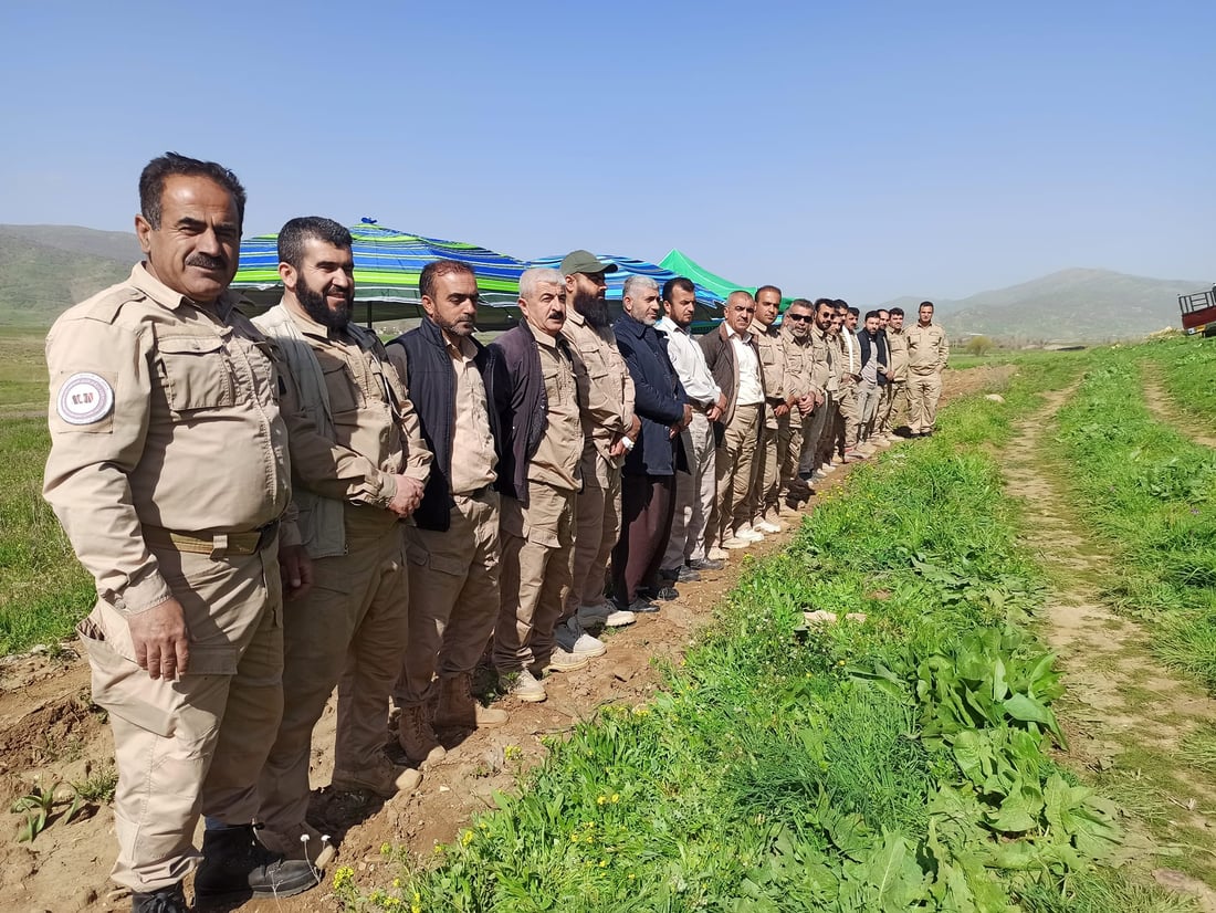 زه‌وییه‌كی پاككراوه‌ له‌ مین راده‌ستى جووتیارێكی پێنجوێن كرایه‌وه‌