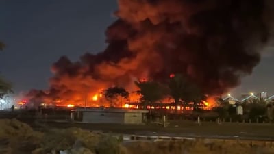 Najaf police arrest suspects in market fire, cite confessions of arson