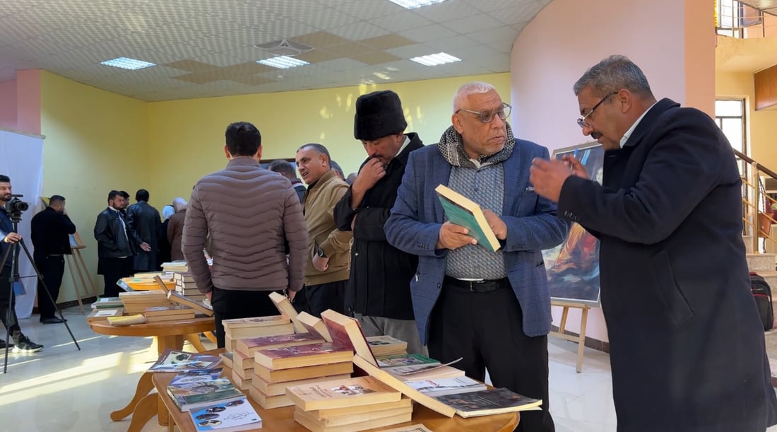 حديثة تقرأ تاريخ بغداد بمناسبة يوم اللغة العربية في البيت الثقافي (صور)