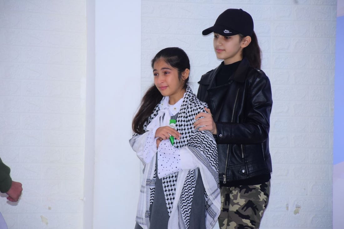 بنات تلعفر في عرض عن فلسطين أبكى الحاضرين (صور)