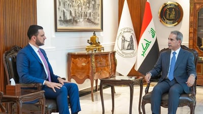 نجل الخنجر في مكتب رئيس القضاء وتأكيد على المدد الدستورية لتشكيل الحكومة