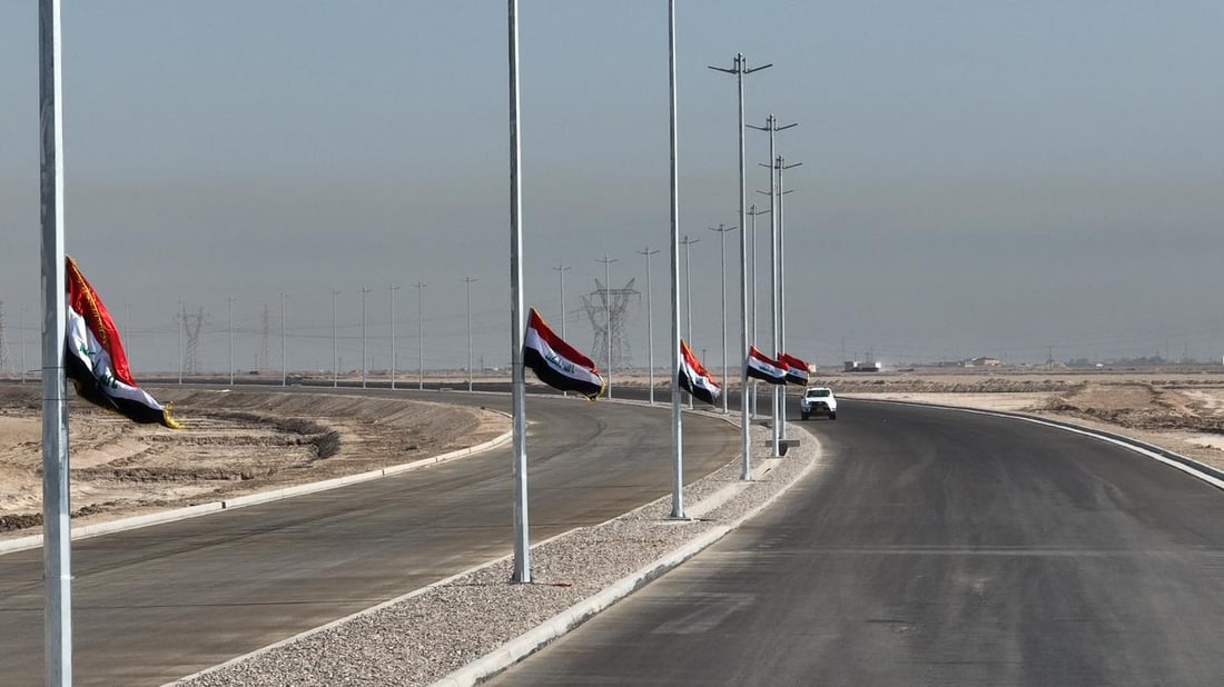 عبرنا النفق المغمور.. العراق يكمل المسار من ميناء الفاو إلى طريق التنمية