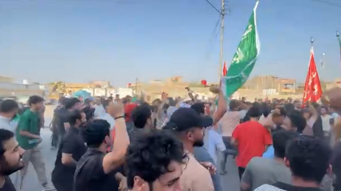 فيديو: احتجاجات “مناطق النفط” بالبصرة تتوسع إلى الدير.. تظاهرة حاشدة “وتهديد”