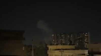 مسيرة تستهدف فندقاً في أربيل