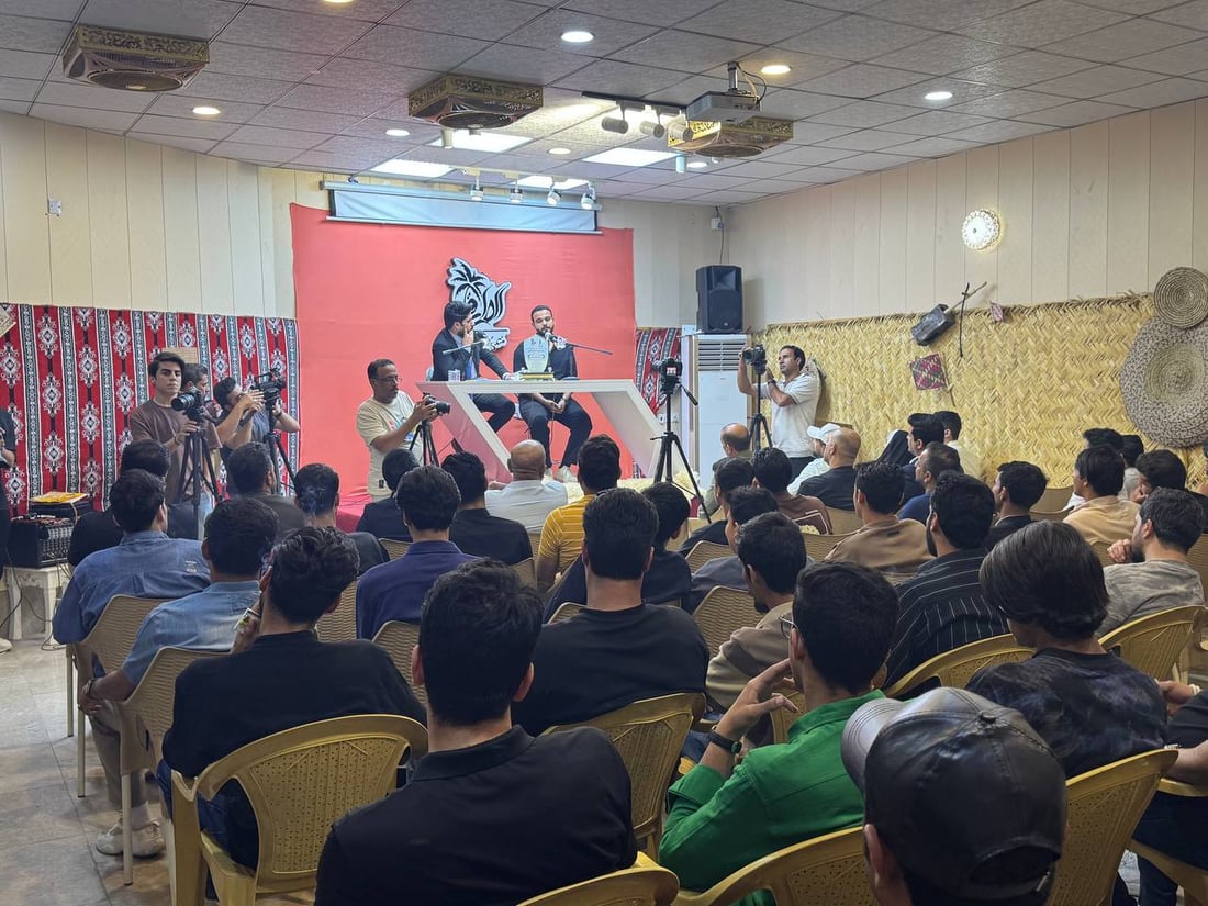 صور: تكريم ميثم راضي في البصرة بعد فوزه بجائزة “قصيدة المعلقة” في السعودية