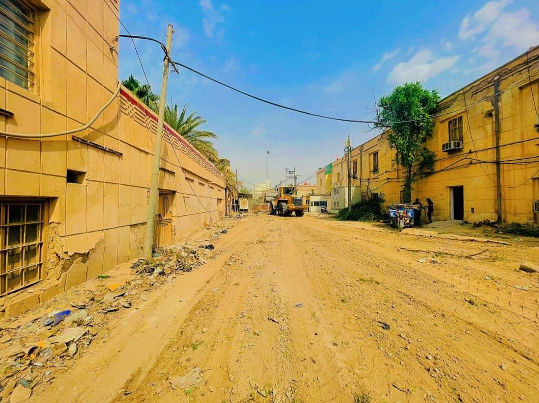 بإمكانكم عبور شارع الشرطة.. الديوانية أكملت إصلاحه بعد عقدين من الإغلاق (صور)