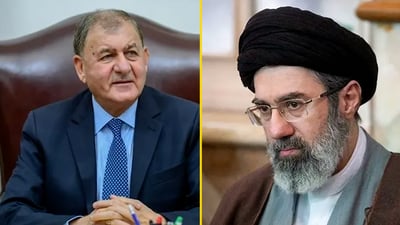 رشيد يهنئ مجتبى الخامنئي: نأمل وقف الحرب وندعم الشعب الإيراني