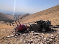 Rescue helicopter crashes during recovery on Sulaymaniyah's Mount Hawruta