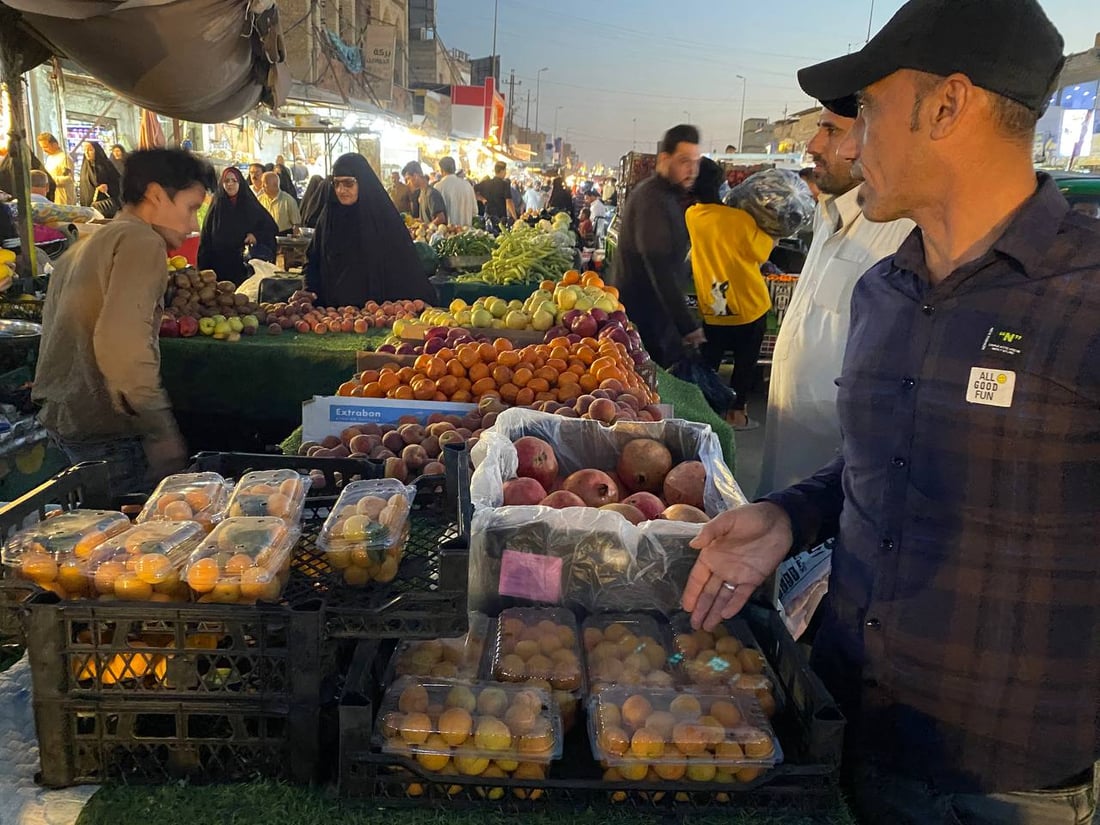 موسم مشمش كربلاء بدأ في الناصرية والزبائن يفضلون “القيسي” على السوري والتركي