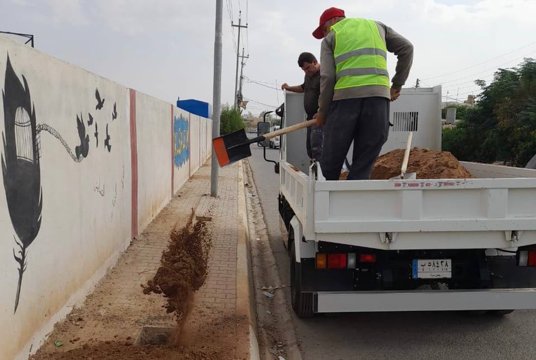 داقوق: حملة زراعة بدأت من “الثقلين” وحي الموظفين ولن تتوقف (صور)