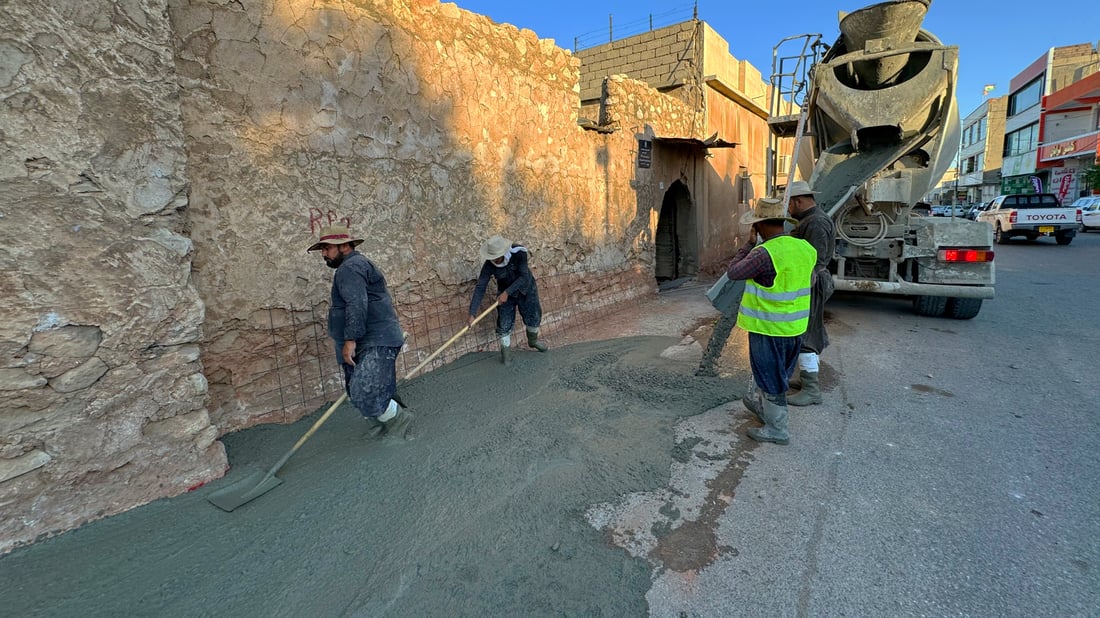 دوو شەقامی کۆیە فراوان دەکرێن و دووبارە قیرتاو دەکرێنەوە