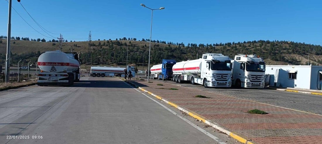 یەکەم کاروانی نەوتی سپی عێراق گەیشتە سلێمانی