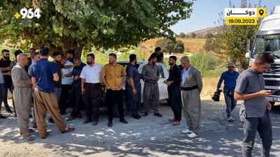 بە تانکەرەکانیان رێگای دوکانیان گرتووە