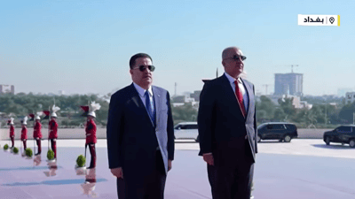 بث مباشر.. السوداني يضع الزهور على نصب الجندي المجهول