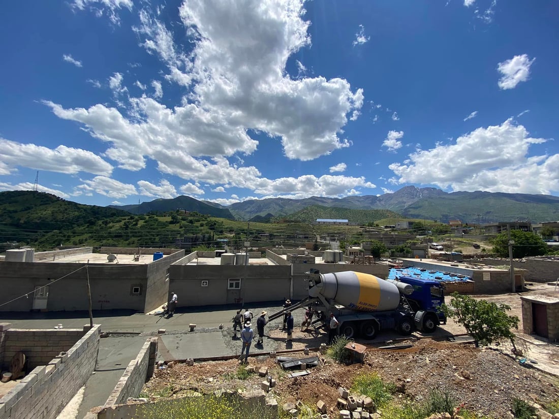 گه‌وره‌ترین پڕۆژه‌ى كۆنكرێتكردن له‌ ناحیه‌ى ئیسێوه‌ جێبه‌جێ ده‌كرێت