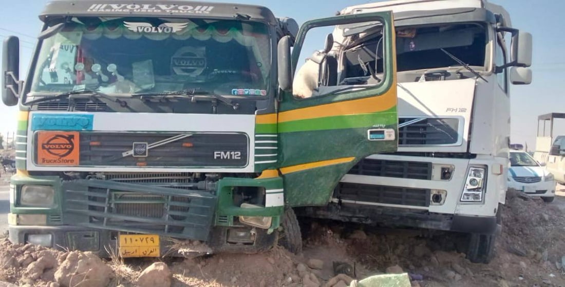 صور: 6 سيارات تصادمت و4 مصابين حصيلة حوادث يوم واحد في داقوق