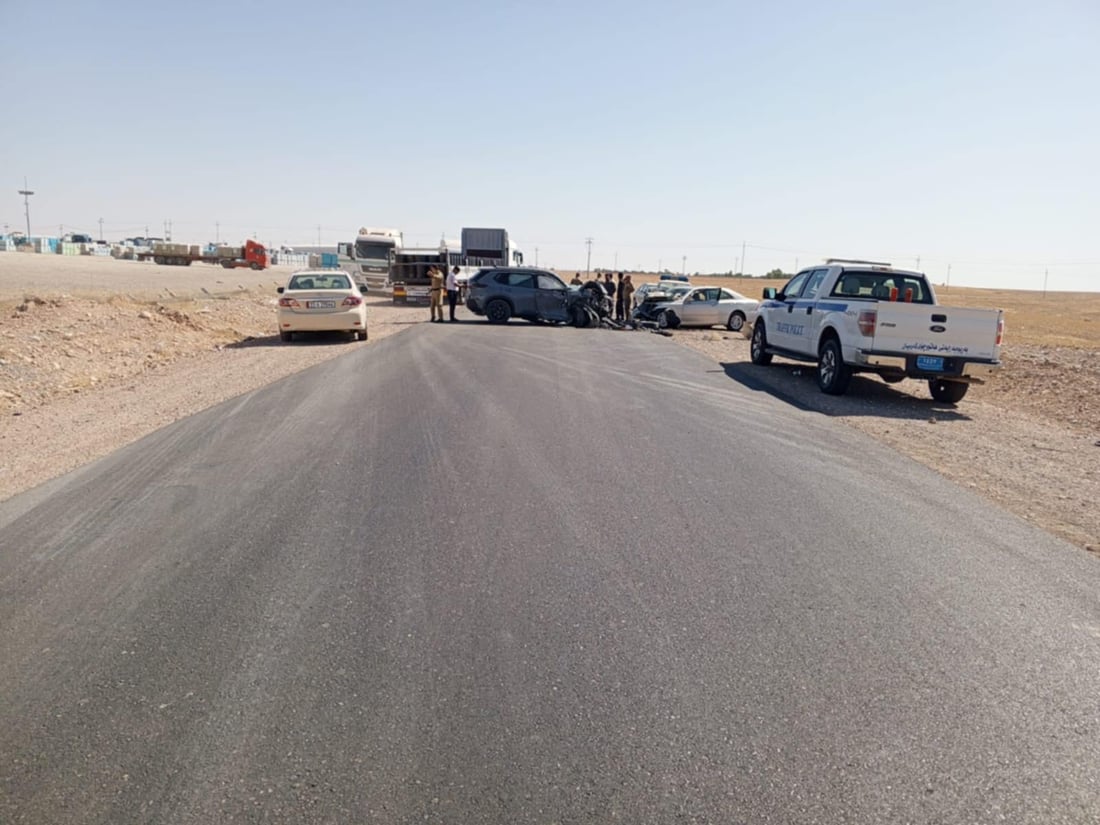 لە رووداوێکى هاتوچۆدا کەسێک گیانى لەدەست دا