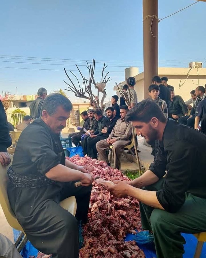 گوندی دوگۆمان لەپشدەر 87 سەر مەڕ و بزنیان کرد بە خێر