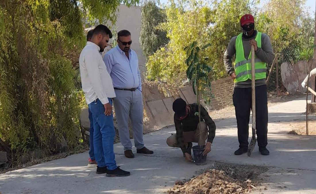 داقوق: حملة زراعة بدأت من “الثقلين” وحي الموظفين ولن تتوقف (صور)