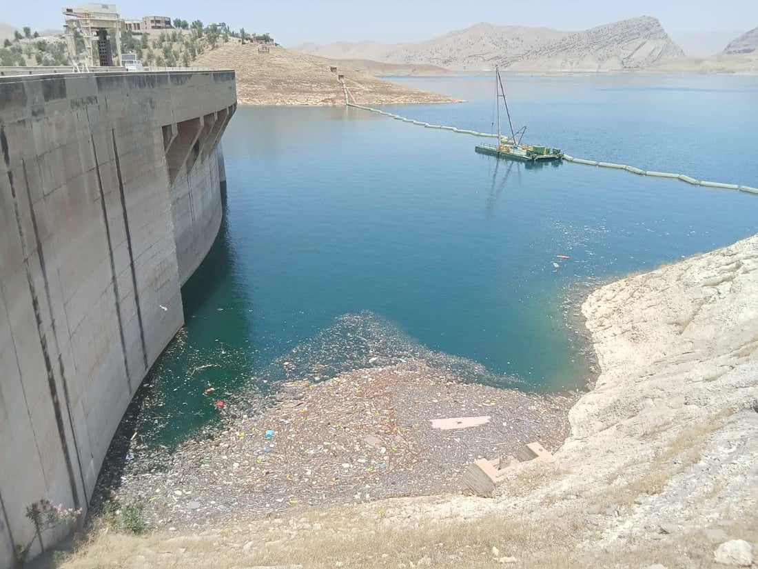 وەک بەنداوی دەربەندیخان دوکانیش لە پاشماوە پاکدەکرێتەوە