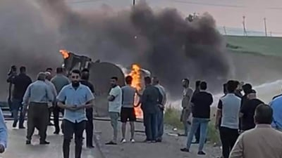 بارهەڵگرێک وەرگەڕاو شۆفیرەکەی گیانی لەدەستدا