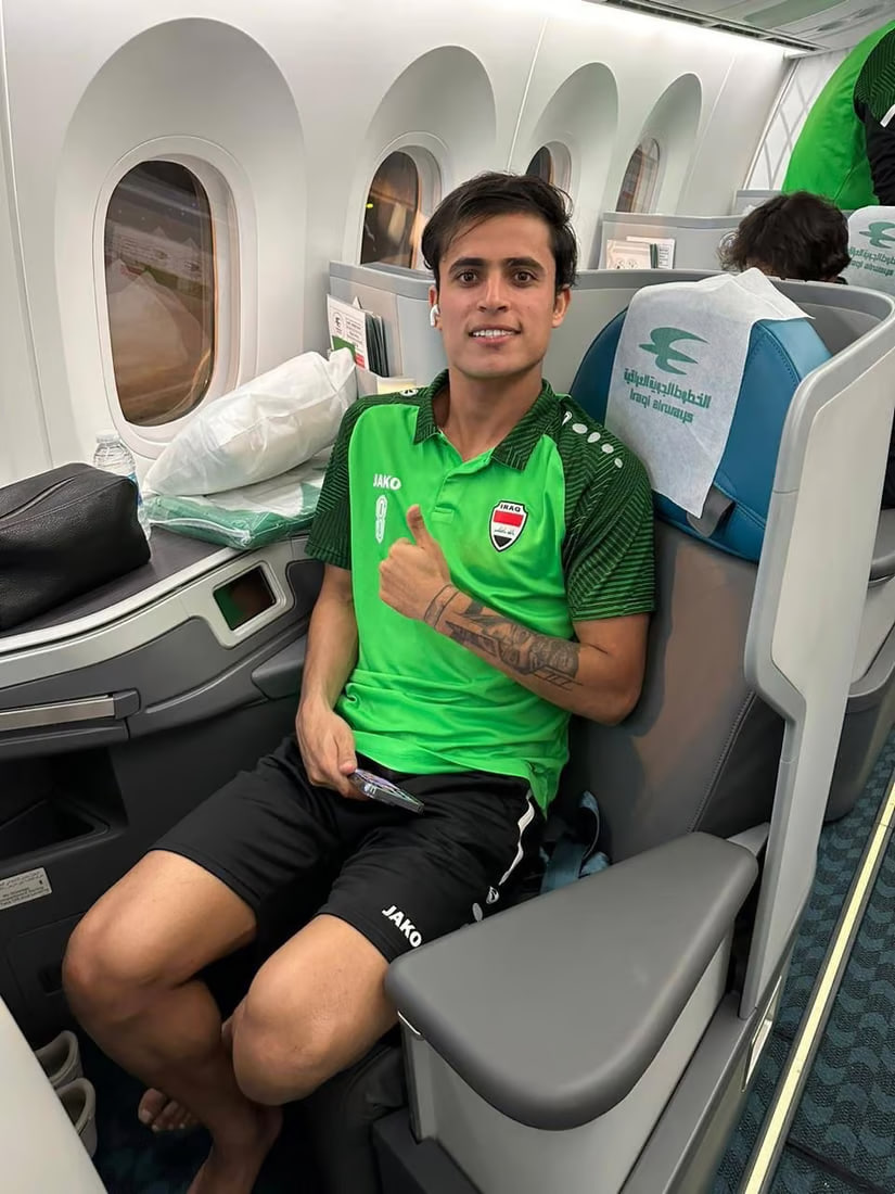 Iraqi men’s national football team returns to Baghdad after victory against Vietnam