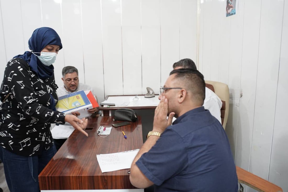 صور: لجنة الإخلاء الطبي بدأت أعمالها في الناصرية.. مرضى الكبد إلى الهند