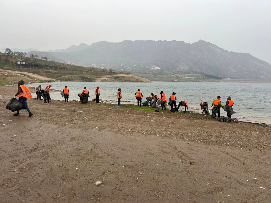 10 تۆن پاشماوه‌ له‌ به‌نداوى دهۆك ده‌هێندرا