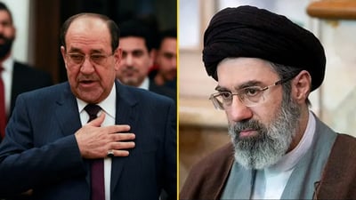 المالكي يبعث برقية تهنئة إلى مجتبى الخامنئي: لقد أثبتت إيران شجاعتها مرة أخرى