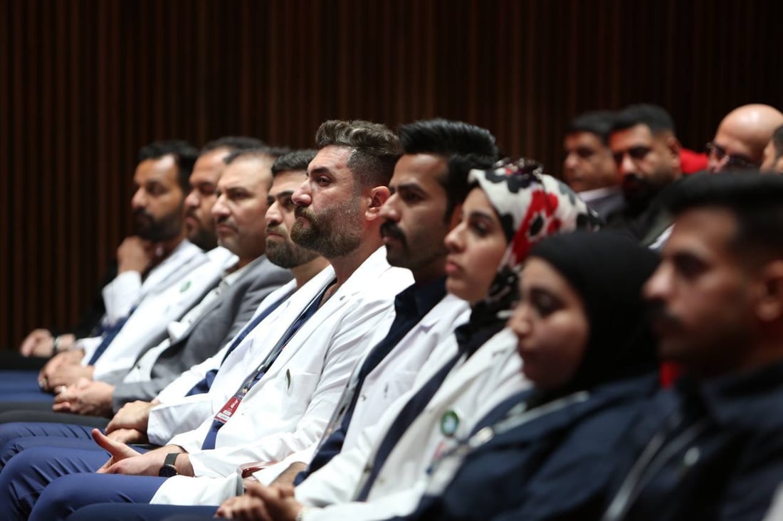 صور: افتتاح مجمع “أبو مهدي المهندس” في بغداد لمعالجة مدمني المخدرات