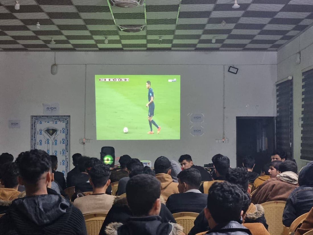 نينوى: 964 ترصد أجواءً حماسية وصاخبة ليلة التتويج بكأس العالم (فيديو وصور)