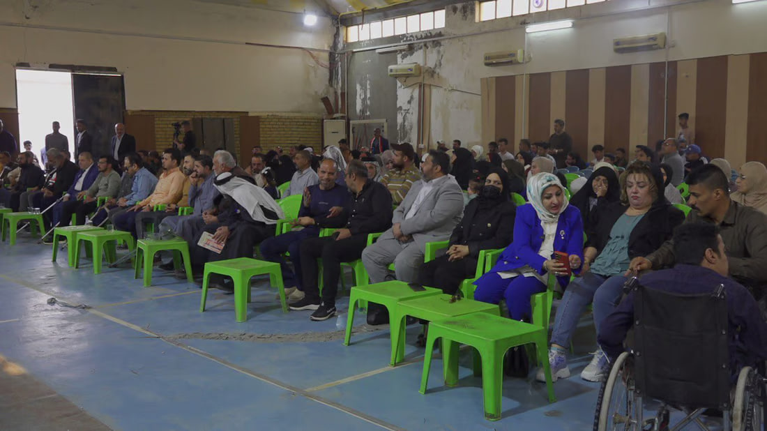 Team from Basra honored for winning first place in Iraq blind football championship
