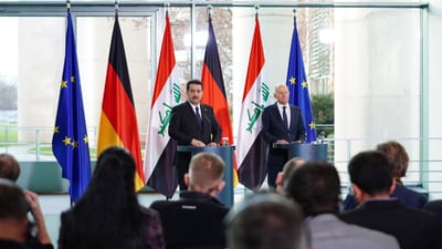 السوداني يحدّث الألمان عن ميناء الفاو الكبير: العراق دولة مهمّة