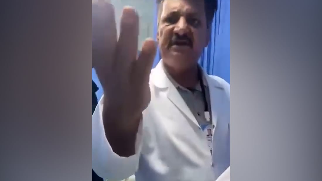 فيديو: تبادل للشتائم والتهديد بين مريض وممرض في النجف والصحة تفتح تحقيقاً