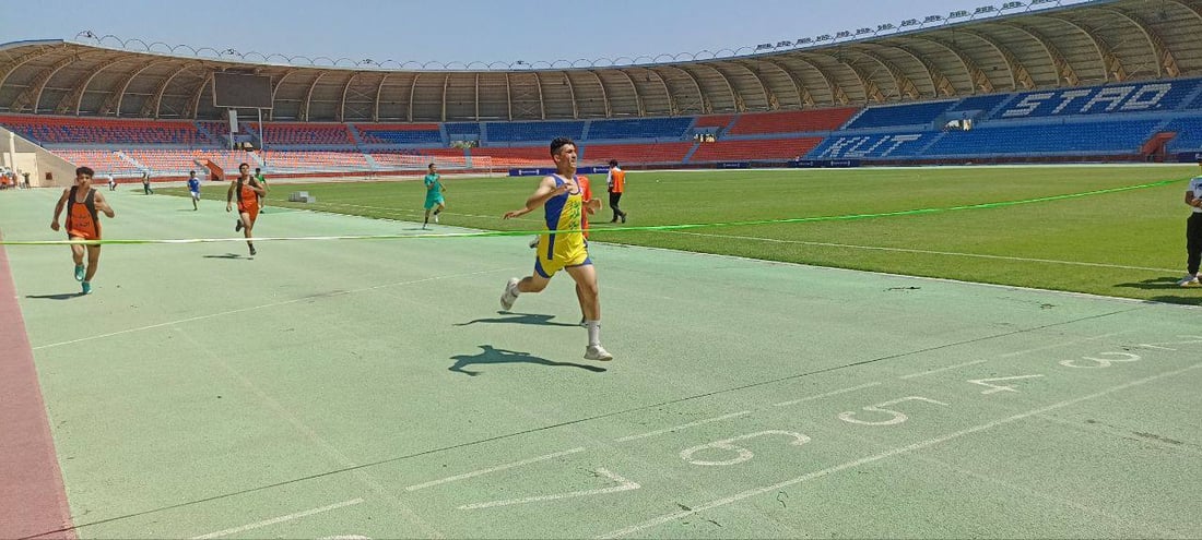 صور: 170 مدرسة في الكوت تودع العام الدراسي باستعراض رياضي